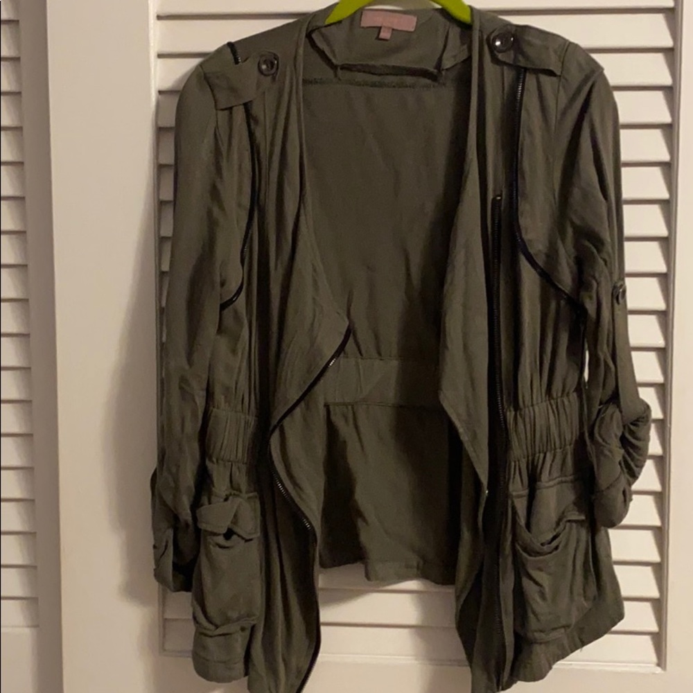 Green jacket